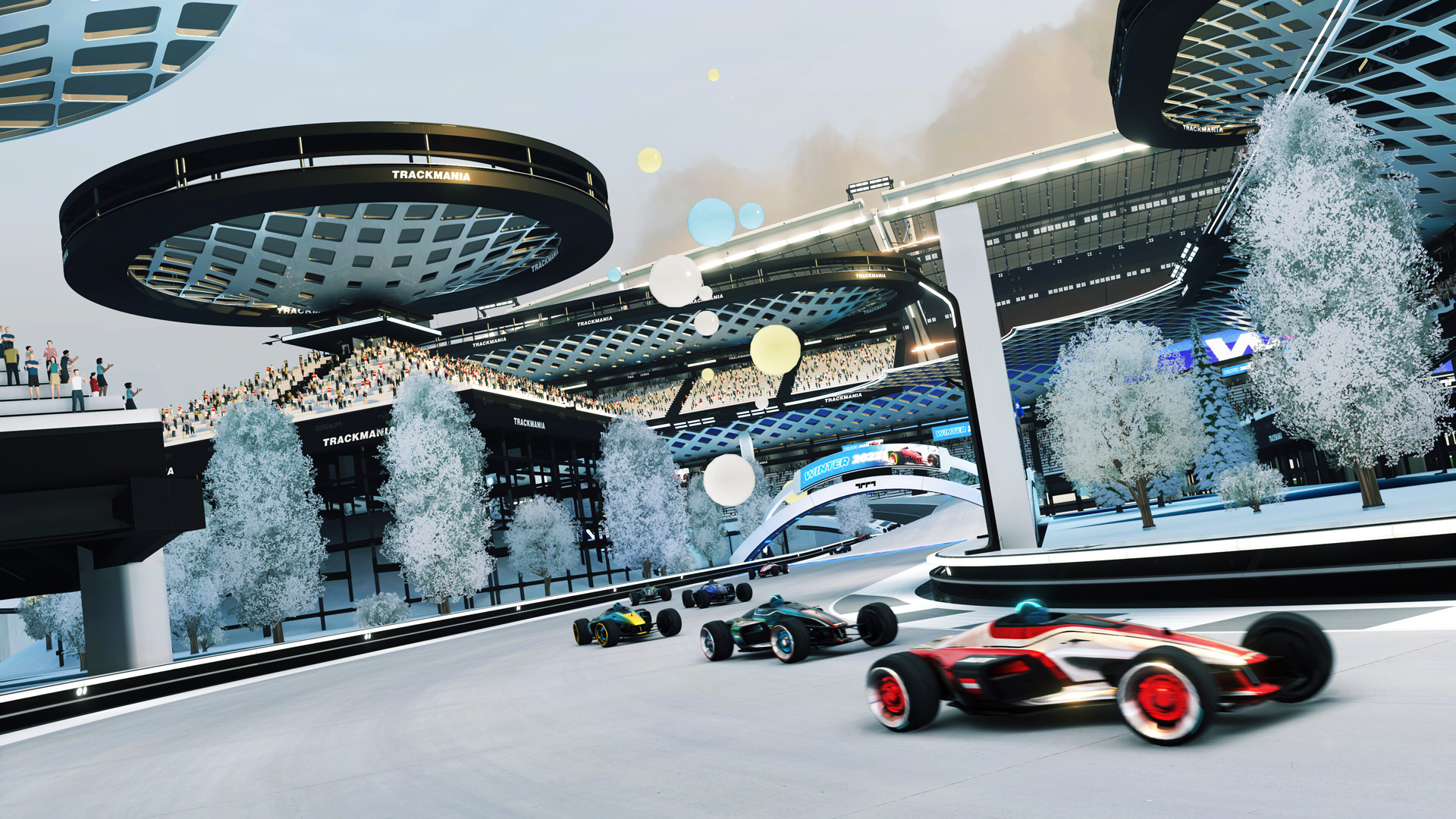 Let the show begin with many new Trackmania blocks and items