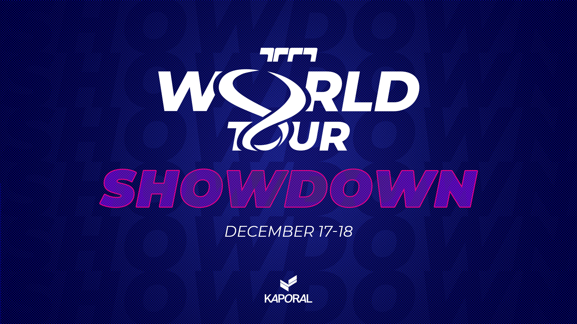 Trackmania World Tour Showdown on December 17th and 18th