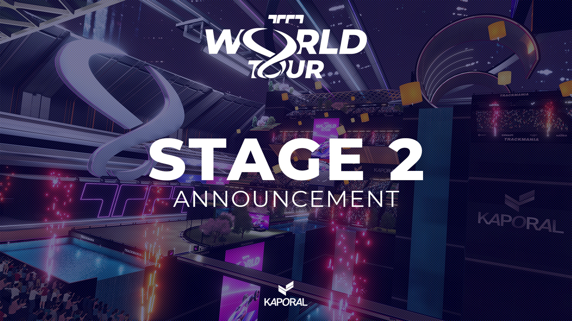Trackmania World Tour Stage 2 schedule
