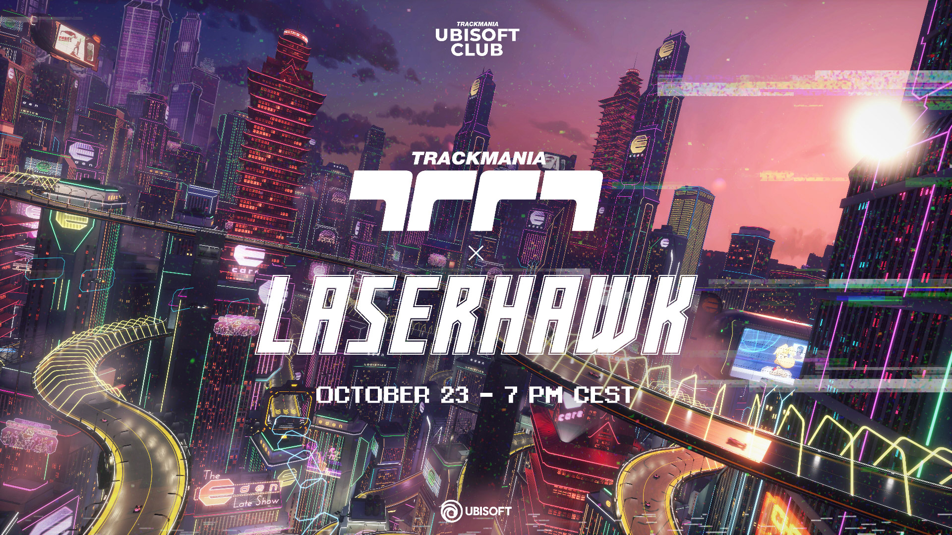 LASERHAWK JOINS THE UBISOFT CLUB IN TRACKMANIA!