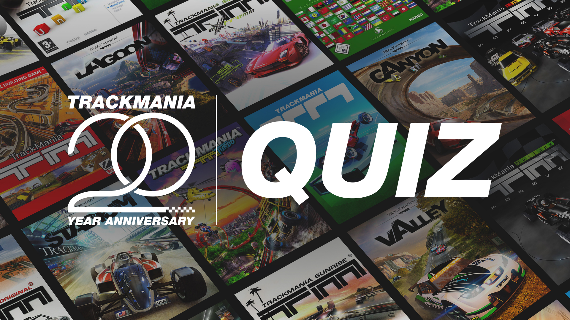Win Trackmania rewards with the 20-year anniversary quiz!