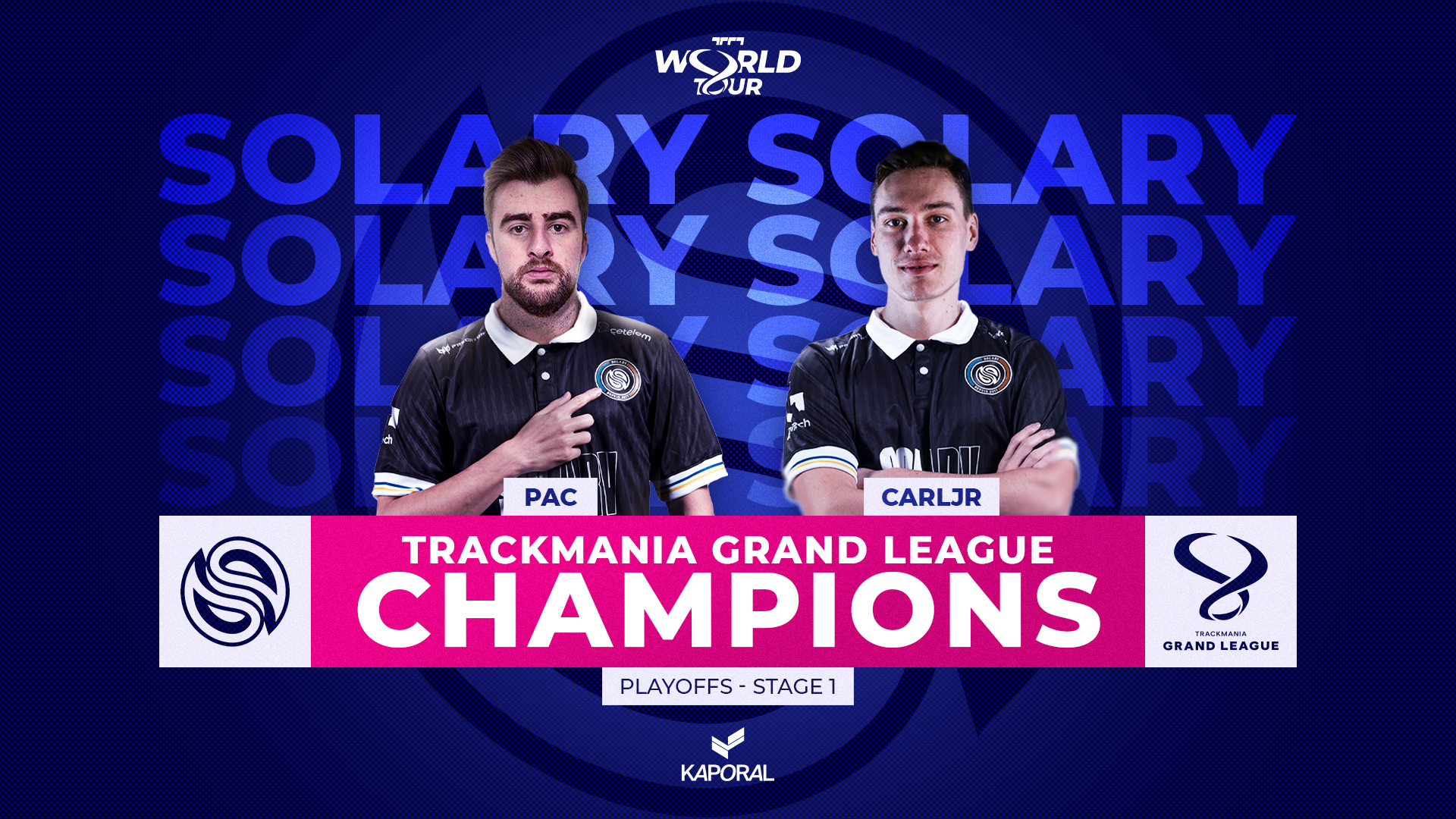 Solary wins the Trackmania Grand League 2023 Stage 1!